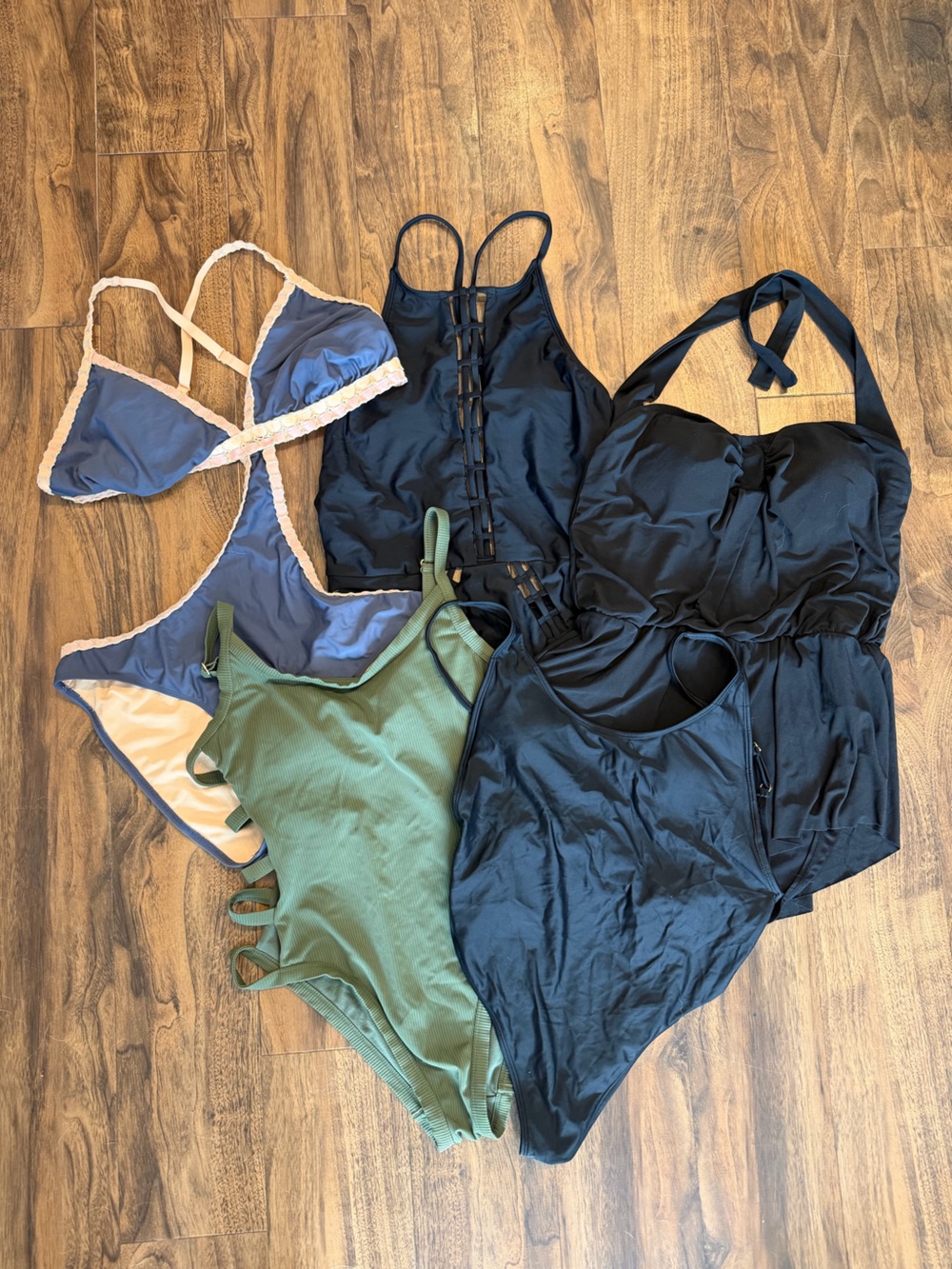 Xhilaration One-Piece Swimsuits - Set of 5